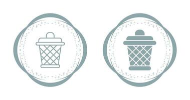 Dustbin Vector Icon