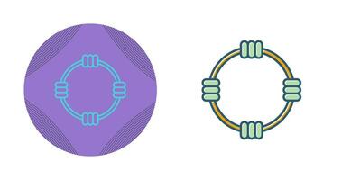 Hula Hoop Vector Icon
