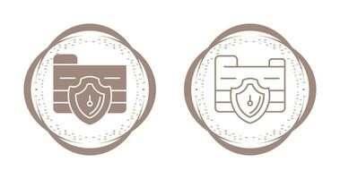 Folder protection Vector Icon