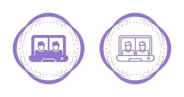 Online Class Vector Icon