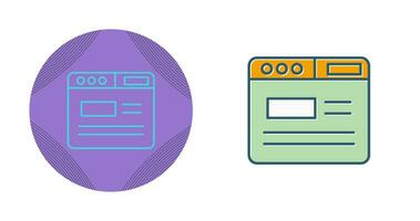 Webpage Vector Icon