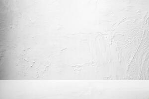 White painted wall texture background photo