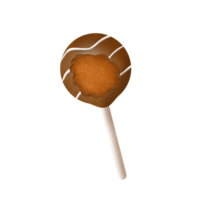 Chocolate cotton candy png