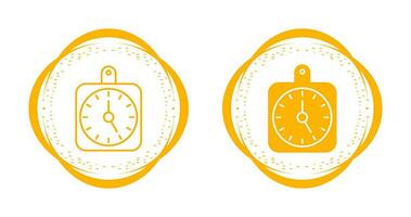 Wall clock Vector Icon