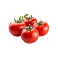 tomate, tomate png, rouge tomate avec transparent arrière-plan, ai généré png