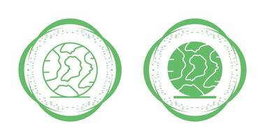 Earth Vector Icon