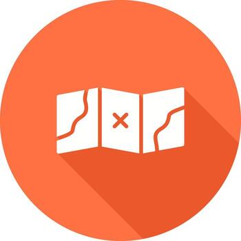 icono de vector de mapa