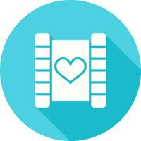 Love story movie Vector Icon