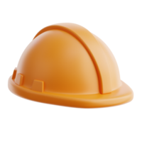 bouw helm 3d icoon illustraties png
