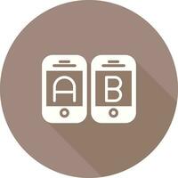 A B Testing Vector Icon