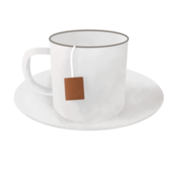 taza de té ilustración png