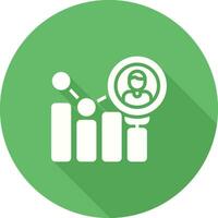 Customer Analytics Vector Icon