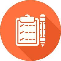 Writing pad Vector Icon