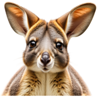 Wallaby Busch Trichter Australien. ai generativ png