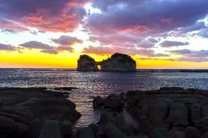 Engetsuto Island,island in Japan photo