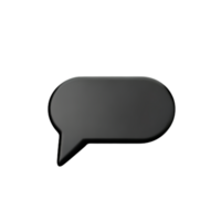 Speech Bubble Message  AI Generative png