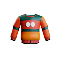 Christmas Sweater Shirt AI Generative png