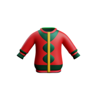 Natale maglione camicia ai generativo png