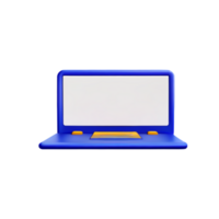 Laptop Computer Notizbuch ai generativ png