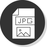 jpg vector icono diseño