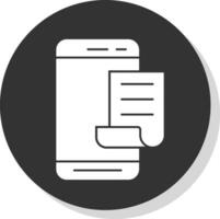 Mobile File  Vector Icon Design