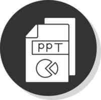 Ppt  Vector Icon Design