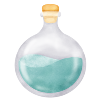 green potion halloween png