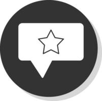 Starred  Vector Icon Design