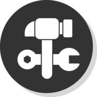 Wrench  Vector Icon Design