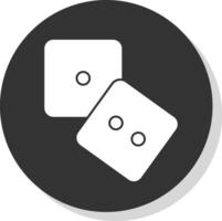 Dices  Vector Icon Design