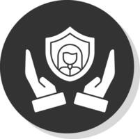 personal seguridad vector icono diseño