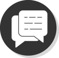 Chat Box  Vector Icon Design