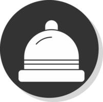 Food Tray Vector Icon Design