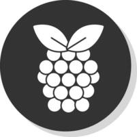 Raspberry Vector Icon Design