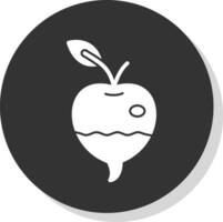 Turnip Vector Icon Design