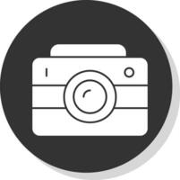 Photo Camera  Vector Icon Design