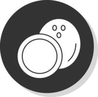 Coconut Vector Icon Design