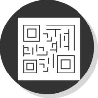 Qr code Vector Icon Design