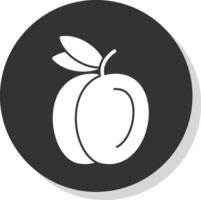 Peach Vector Icon Design