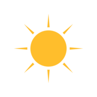 sun symbol element png