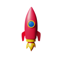 Rocket Startup Space AI Generative png