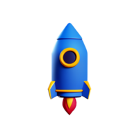 Rocket Startup Space AI Generative png