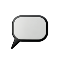 Speech Bubble Message  AI Generative png