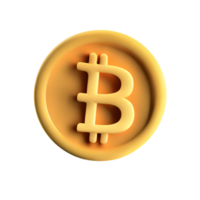 Bitcoin Geld Währung ai generativ png