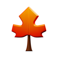 Maple  Leaf Autumn  AI Generative png