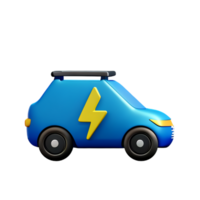 vehículo coche eléctrico ai generativo png