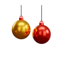 Christmas Ornaments Cute AI Generative png