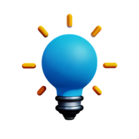 lampadina idea lampada ai generativo png