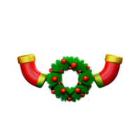 Christmas Garland  Cute AI Generative png