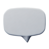 Speech Bubble Message  AI Generative png